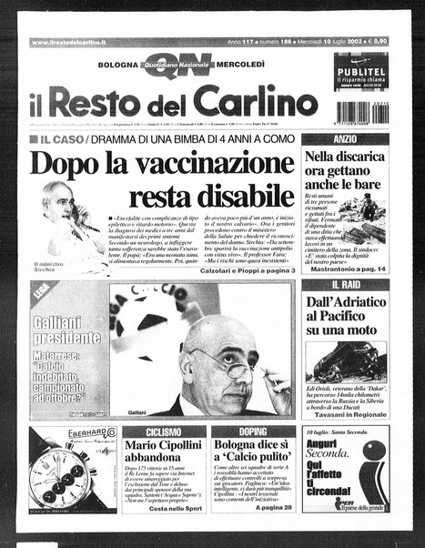 Il Resto del Carlino : giornale dell'Emilia